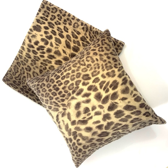 Pottery Barn Accents Pottery Barn 2 Chetah Pillow Covers Poshmark